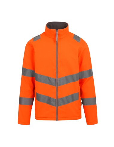 REG-TRA712-Pro Contract Hi-Vis Ablaze 2L Softshell Jacket